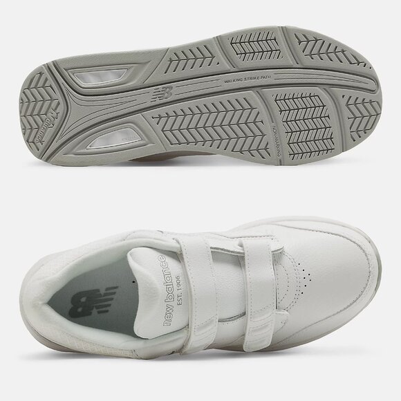 New Balance Womens 8 Hook and Loop Leather 928v3 Sneaker Walking Shoe White $160 - Picture 2 of 16